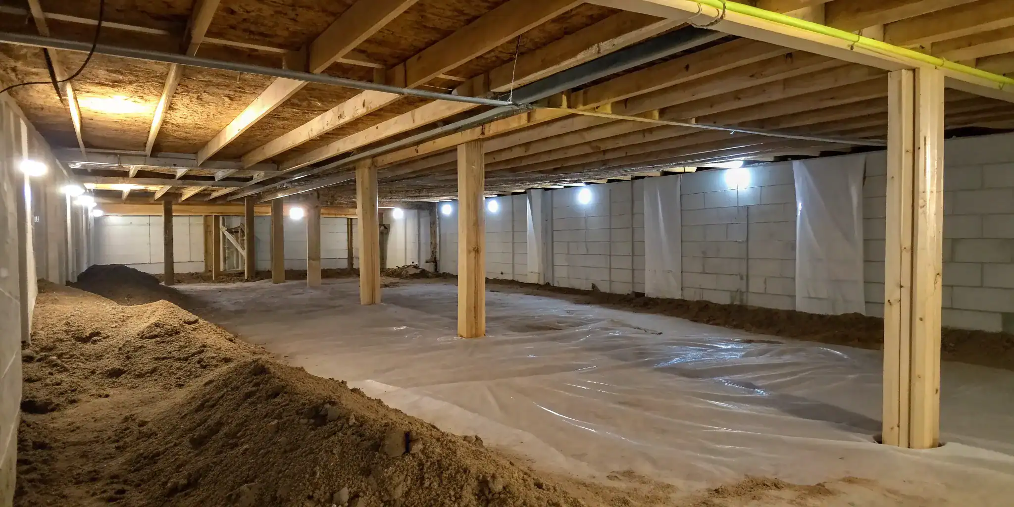 Crawl Space Design Construction — Avari Foundation Repair Services