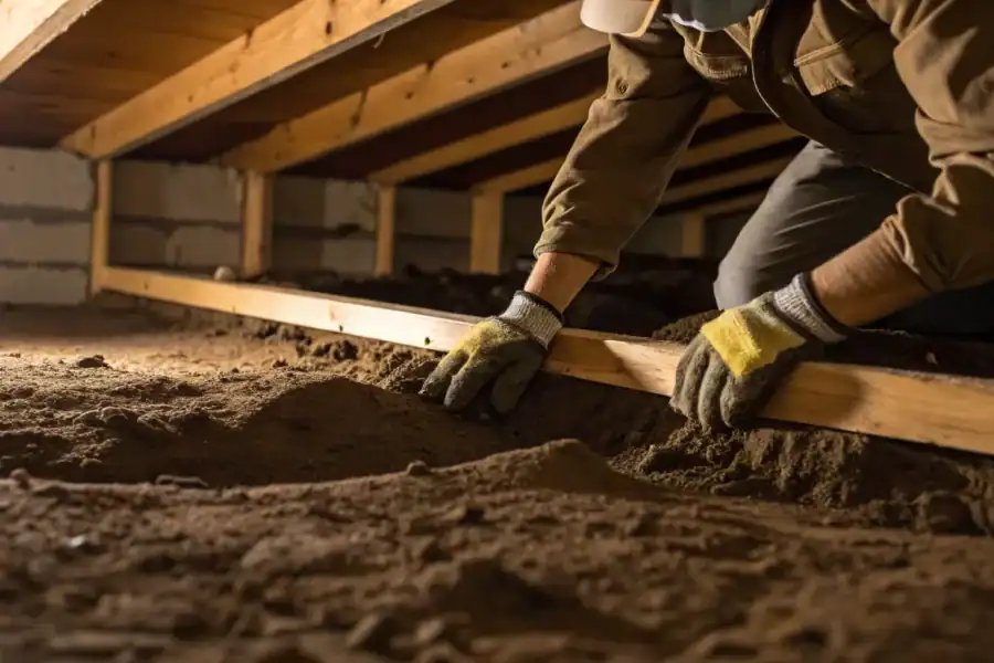 Insulate Crawl Space Dirt — Avari Foundation Repair Services