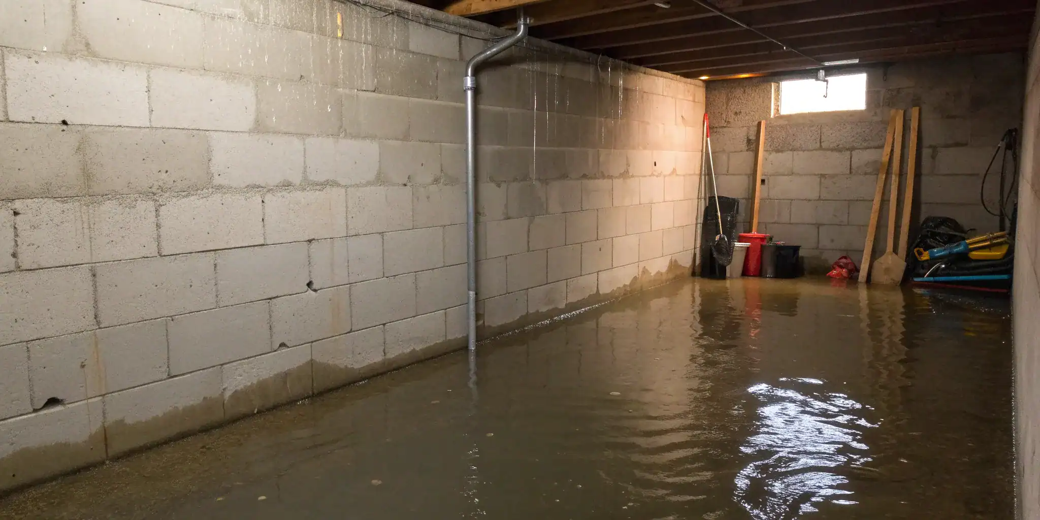 Basement Cove Joint Leakage — Avari Foundation Repair Services