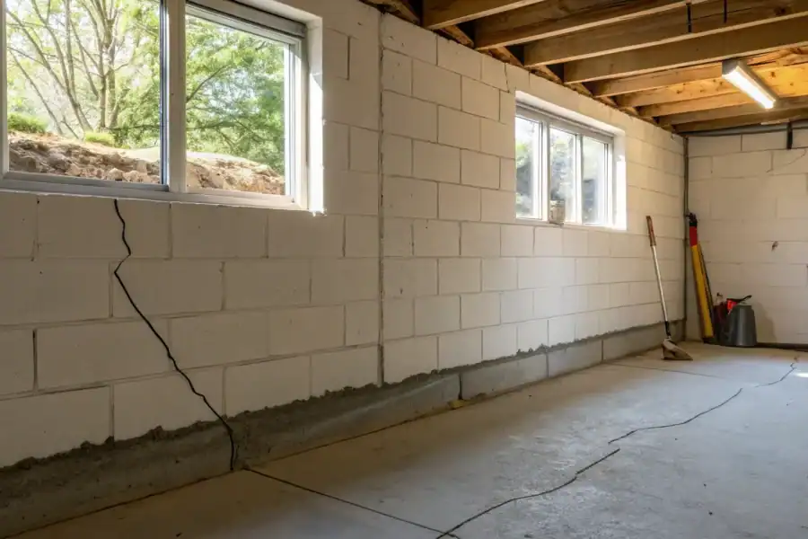 Basement Wall Crack Repair — Avari Foundation Repair Services