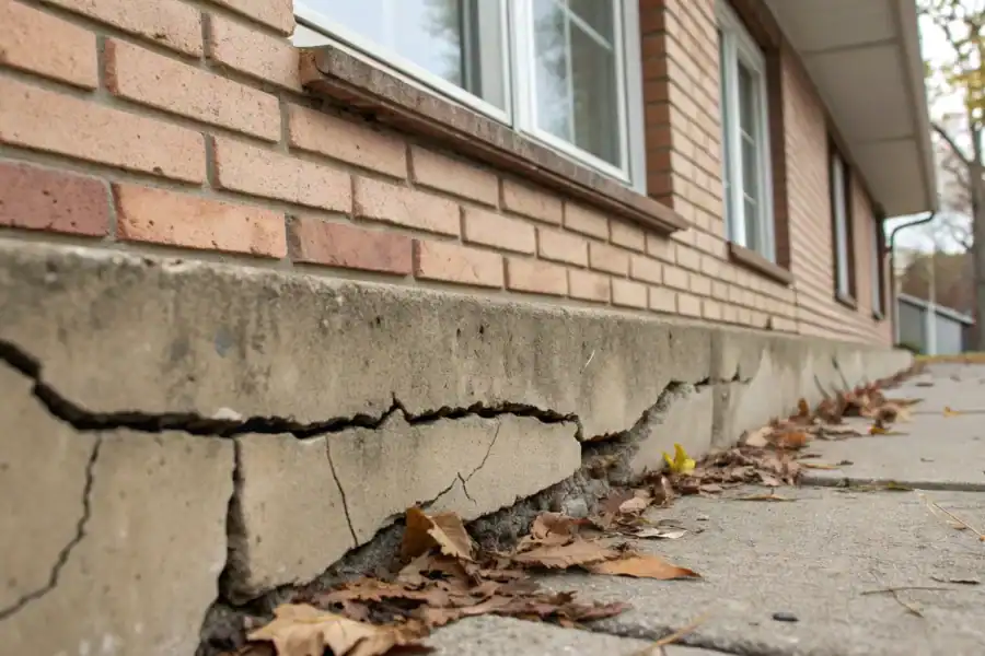 Foundation Settlement: Normal Serious — Avari Foundation Repair Services