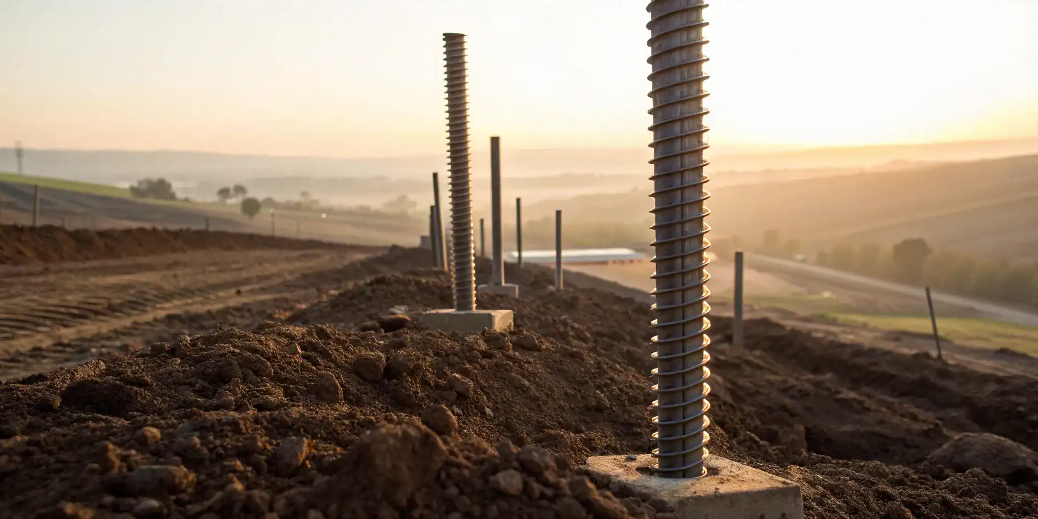 Helical Pier Foundations — Avari Foundation Repair Services