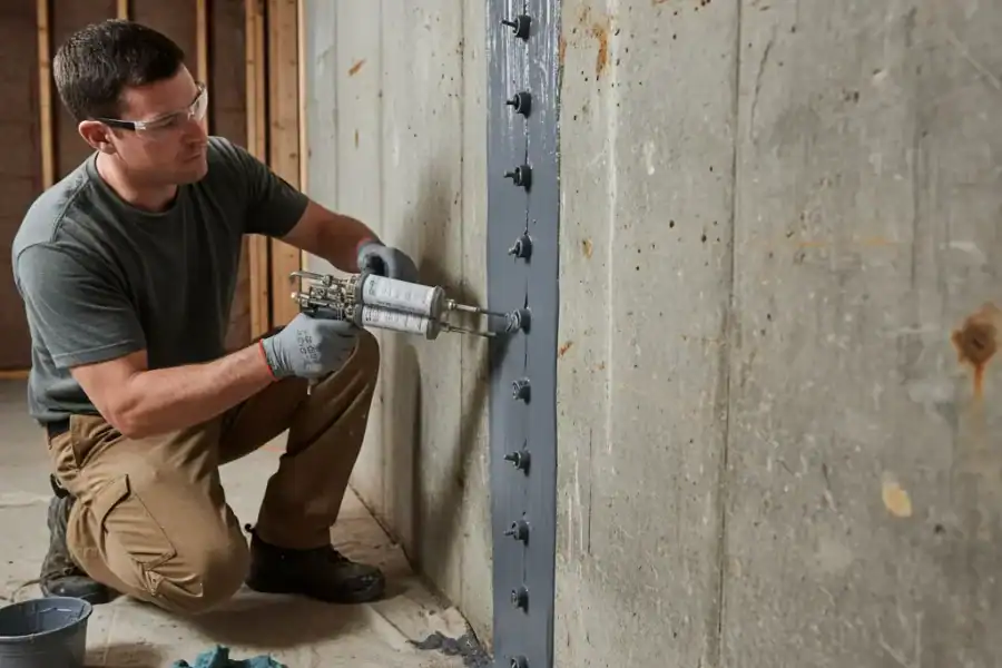 Crack Injection Foundation Repair — Avari Foundation Repair Services