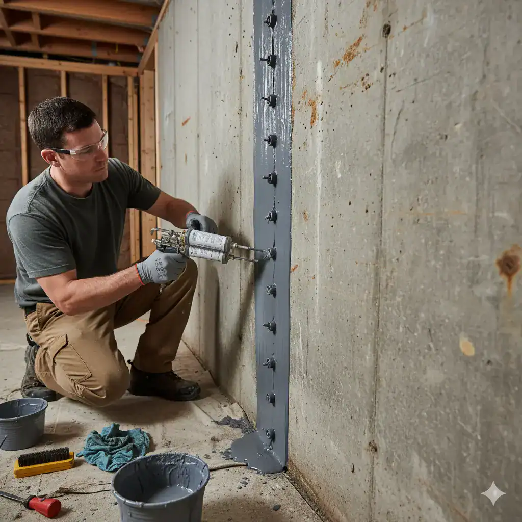 Crack Injection Foundation Repair — Avari Foundation Repair Services