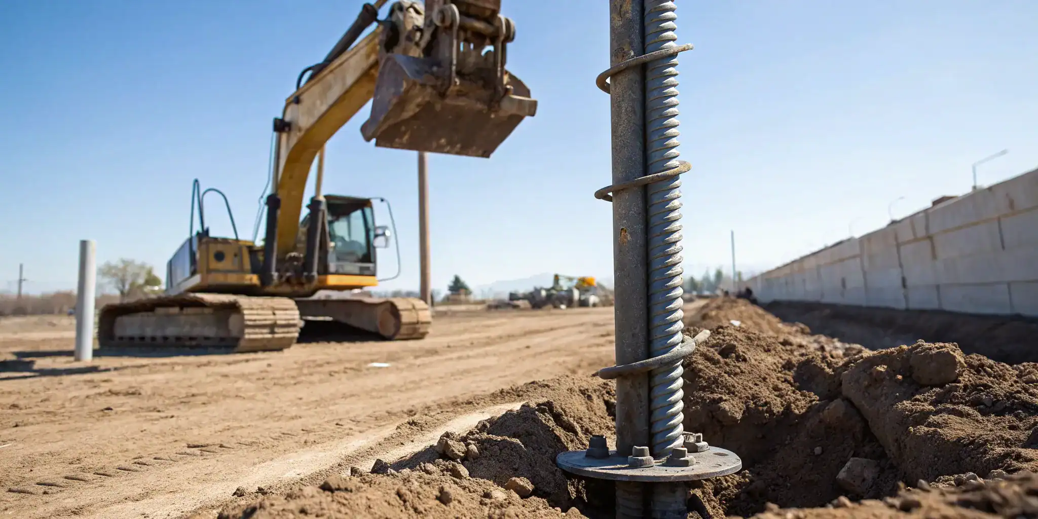 Helical Pier Installation: Complete — Avari Foundation Repair Services