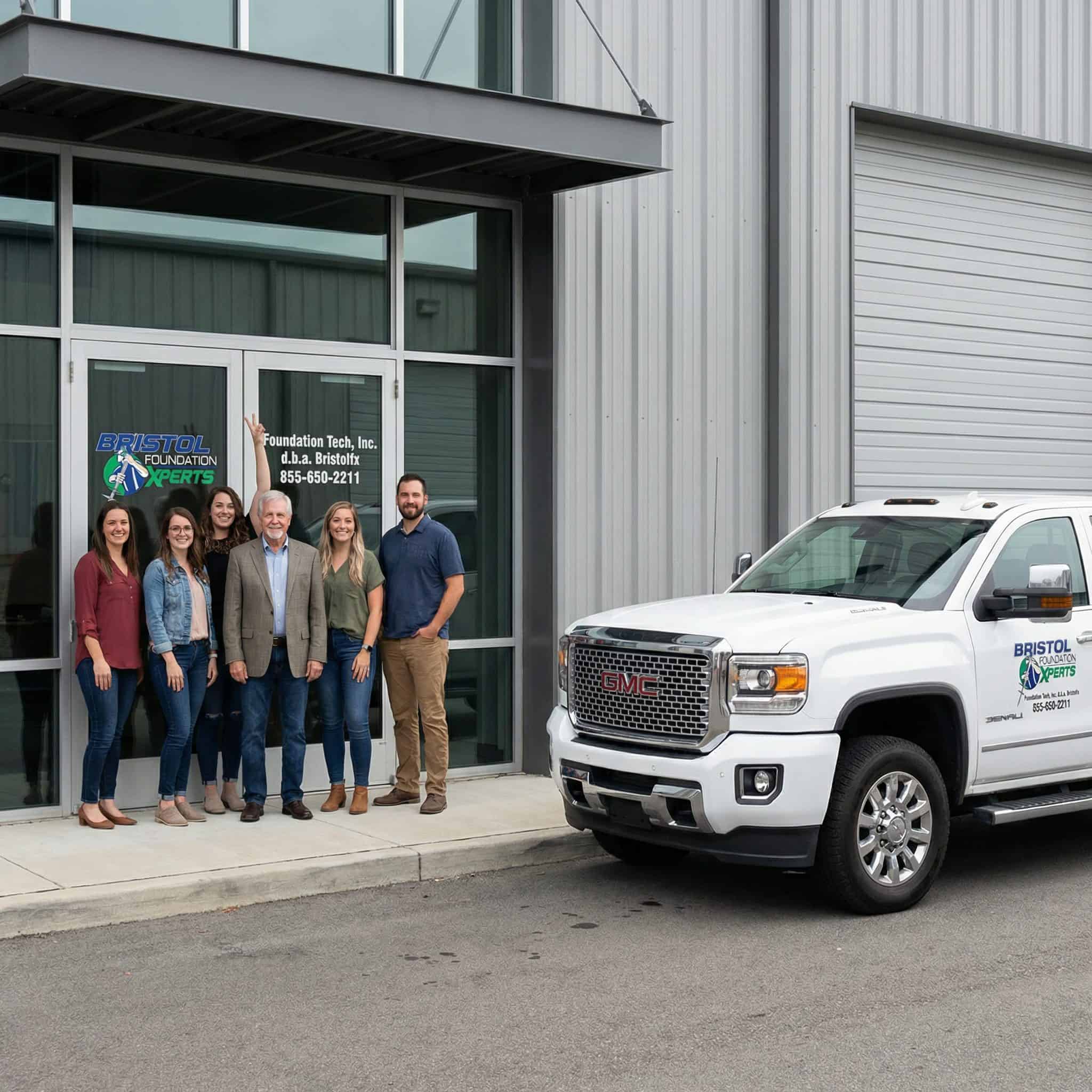 Avari Foundation Repair Services office team.